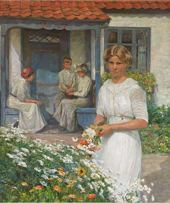 Knud Erik Larsen : Summer by the Artist House