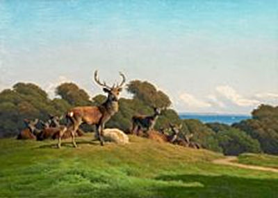 Carl-Frederick Bartsch : Red deer