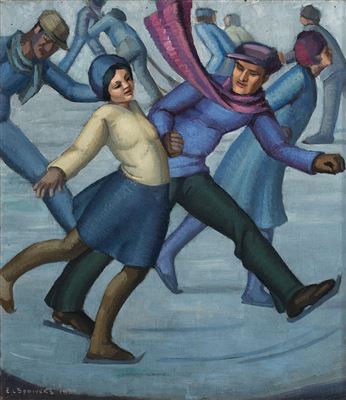 Ethel Spowers : Th Skaters, 1931