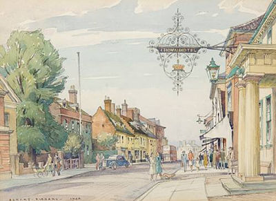 Albert Charles Ribbans : High Street, Southwold