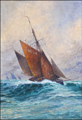 Alfred Collin : STORMY SEAS