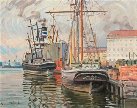 Ali Munsterhjelm : FROM THE HARBOUR OF HELSINKI