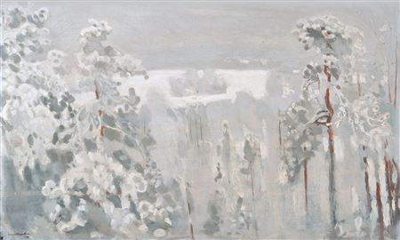 Lennart Segerstrale : WINTER LANDSCAPE.