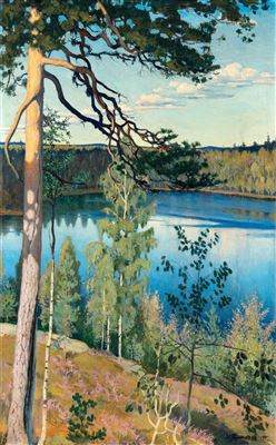 Vaino Blomstedt : LAKE IN THE WILDERNESS