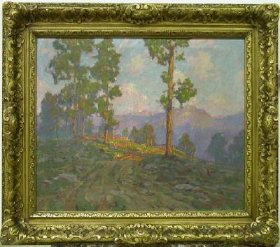 Cecil Chichester : Impressionist plein air landscape