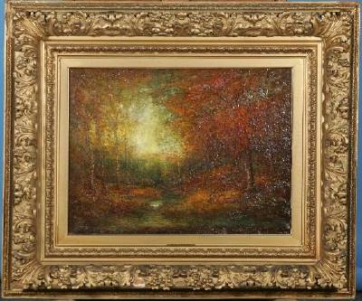 Hudson Mindell Kitchell : Impressionist landscape