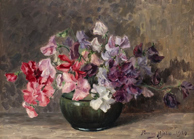 Fanny Hjelm : Blomsterstilleben