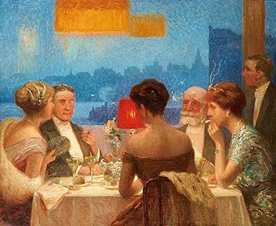 Vilhelm Holmgren : Dinner company