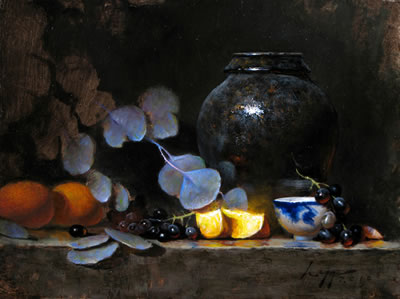 Jeff Legg : Oranges, Eucalyptus and Blue