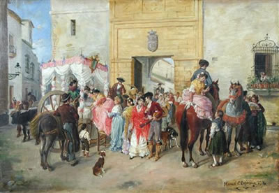 Manuel Cabral Y Aguado Bejarano : Carnival Day, Seville