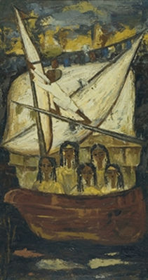 Tahia Halim : Girls on a Felucca