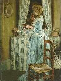 Charles Shepard Chapman : Ada At the Vanity