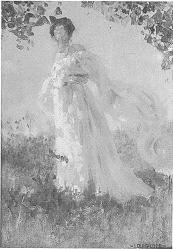 Louis Loeb : Lady Standing in the Breeze