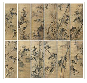 Sheng Zhu : BAMBOO AND ROCK