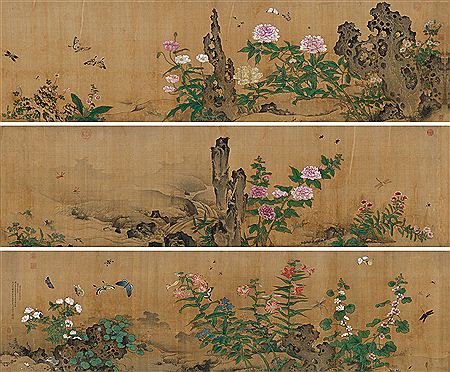 Jiang Tingxi : AUSPICIOUS FLOWERS AFTER QIAN XUAN