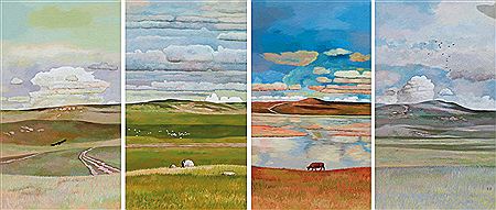 Jingchang Miao : FOUR SEASONS ON MONGOLIAN SAVANNAH (QUADRUPLE)