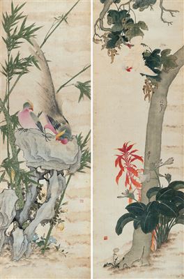 Pan Zhang : BIRDS AND FLOWERS