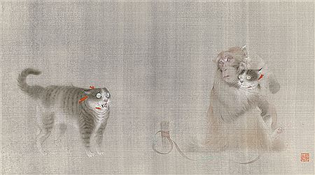 Ning Shen : MONKEY AND CATS