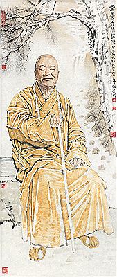 Jiancheng Zhao : PORTRAIT OF MASTER XINGYUN