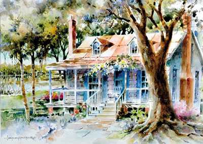 Josie Van Gent Edell : SOUTH CAROLINA COUNTRY HOME