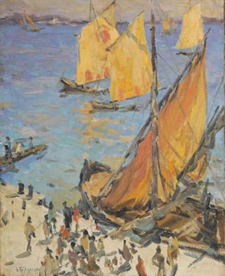 Konstantin Pervuhin : Le port