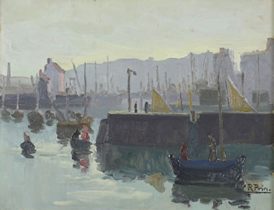 René Prin : Le port