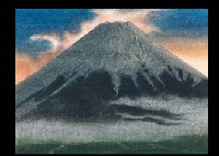 Kunio Takeuchi : Mt. Fuji in the Evening