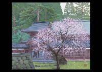 Shinzaburo Takahashi : Early Spring in Eiheiji temple