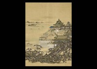 Seisen'in Kano Yasunobu : Landscape of Rokaku