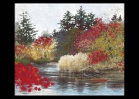 Isao Namiki : Autumn Reflection; Yakushiji temple (2)