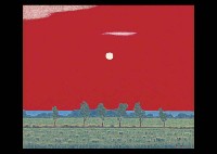 Kikuharu Ochi : Red Landscape