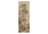 Yosa (Taniguchi) Buson : Mountain scape