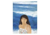 Rinko Okamura : Woman at beach