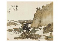 Nakamura Fusetsu : Waterlandscape