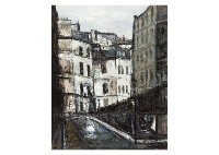 Akira Komatsu : At the corner of Paris street