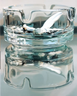 Sung-Ha Ahn : Cigarette - ashtray