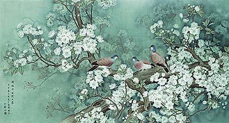 Zhou Zhongyao : Flowers and Birds