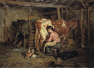 Robert Alexander : Milking time