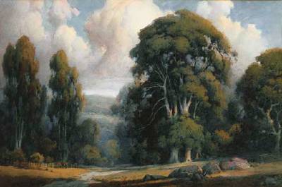 Percy (Henry Percy) Gray : Eucalyptus Grove, Morning