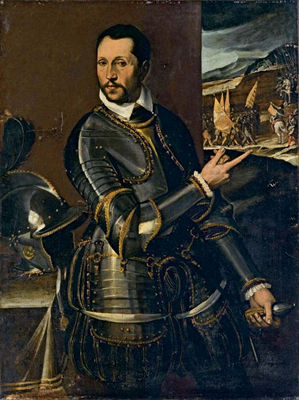 Bartolomeo Passarotti : Ritratto di condottiero