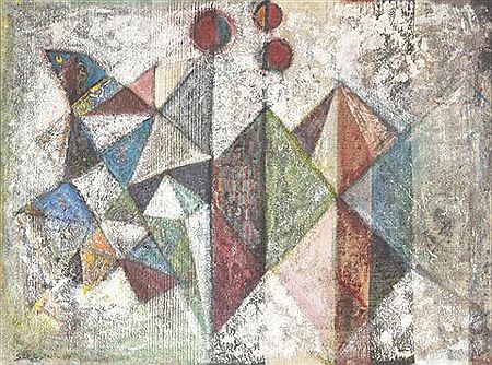 Mohamed Sarghini : Composition, Tetouan, 1967