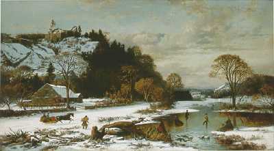 Joseph Morviller : A Winter's Day