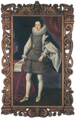 Matteo Rosselli : Portrait of Ferdinando II de' Medici (1610-1670), full-length