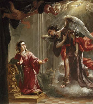 Juan de Valdes Leal : The Annunciation