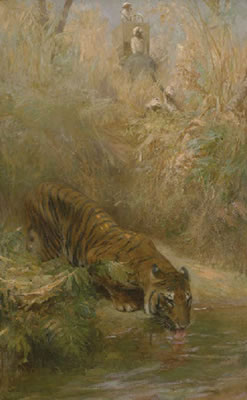 Cuthbert Edmund Swan : The Tiger Hunt