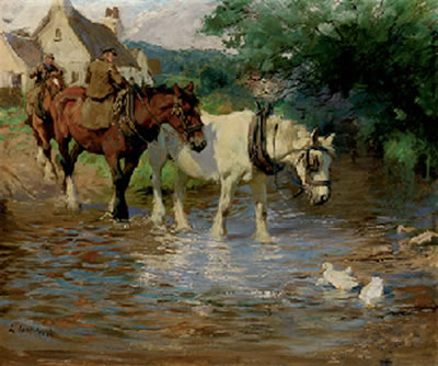 Lucy Kemp Welch : Crossing the Ford