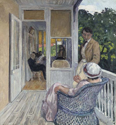 Albert Andre : La veranda