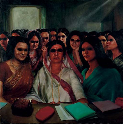 Bikash Bhattacharjee : A Social Gathering