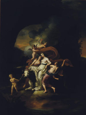 Jan Neck : The rape of Europa