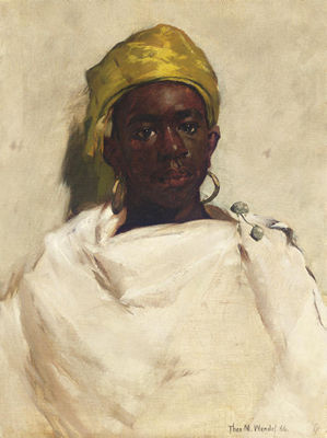 Theodore Wendel : Portrait of a Moroccan Youth